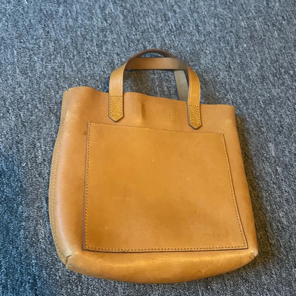 Madewell Tan Mini Tote - Picture 2 of 9